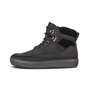 Ecco Soft 7 Tred D Ring Ankle Boots Men's Black
