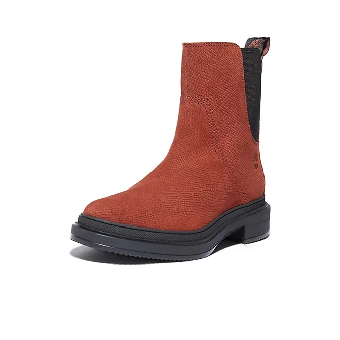 Timberland Lisbon Lane Short Chelsea Boots Women's Brown-2