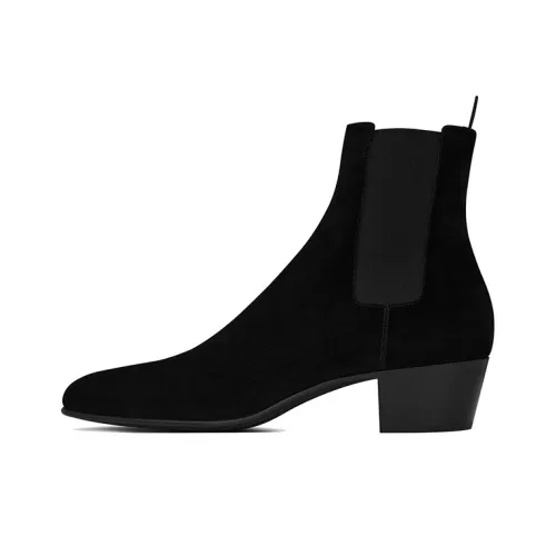 SAINT LAURENT Chelsea Boots Men Black