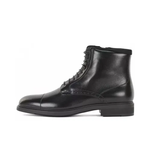 HUGO BOSS Ankle Boots Men Black