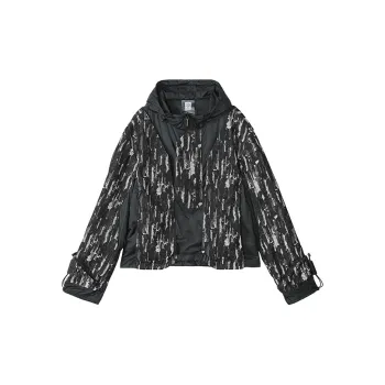 NORVINCY Cycling Western Patchwork Jacket Unisex