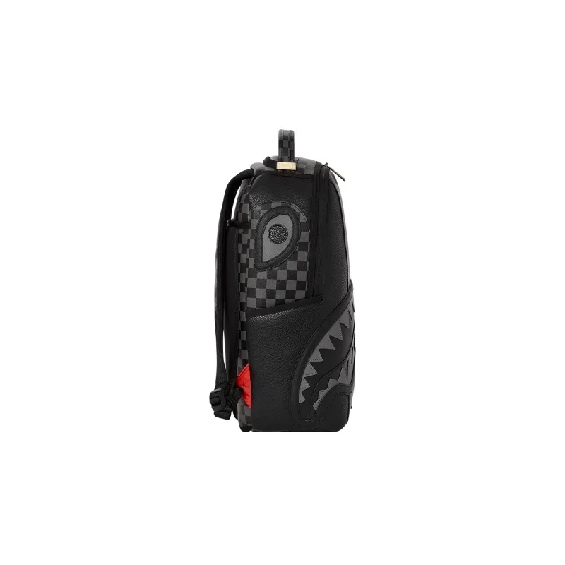 SPRAYGROUND Artificial Leather Backpack Regular Men's Black-3