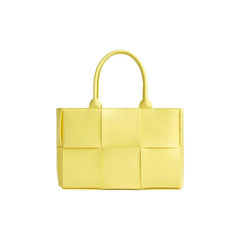 Bottega Veneta ARCO Sheepskin Tote Bag, Shopping Bag, Handbag Trumpets Women's Yellow-0