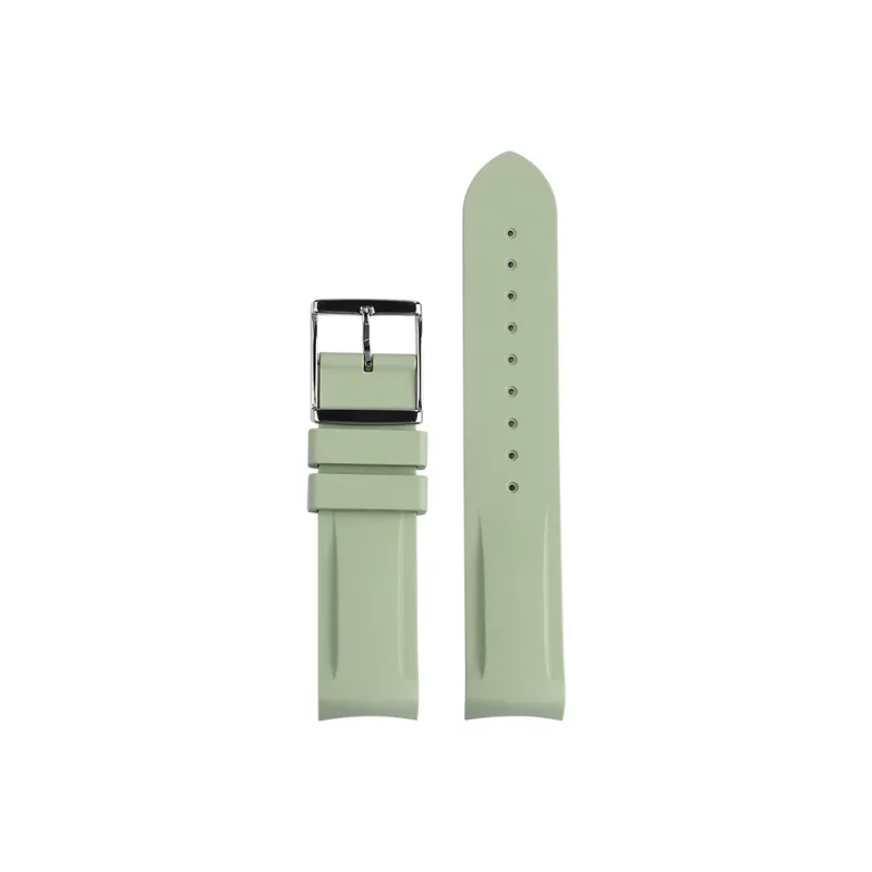 JERALAND Omega Compatibility Watch Band 120mm Silicone Material-3