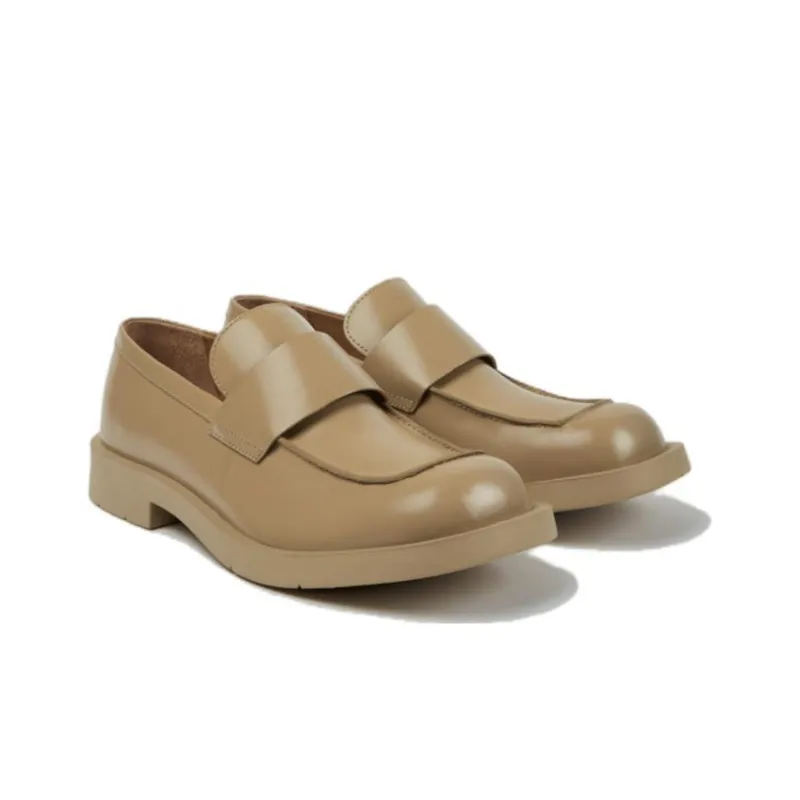 Camperlab Square-toe Leather Loafers-1