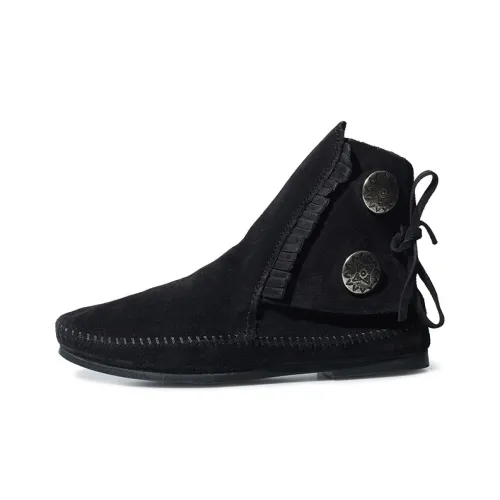 MINNETONKA Ankle Boots Women's Black