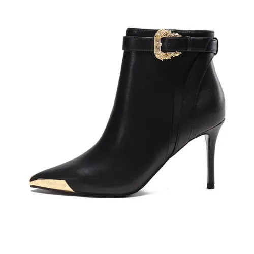 VERSACE JEANS Ankle Boots Women's Black