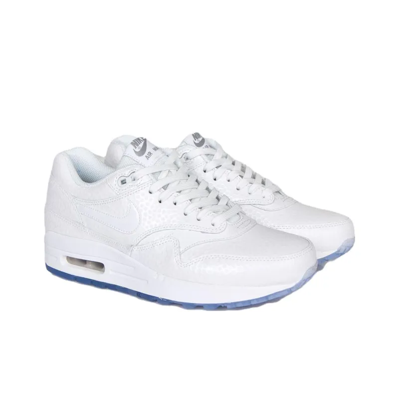 Nike Air Max 1 White Metallic Silver Ice Women's-2
