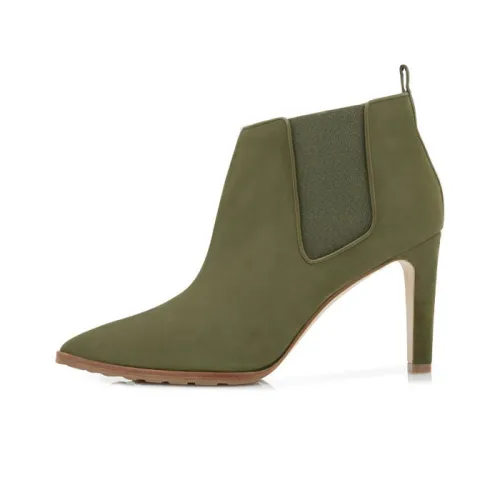 MANOLO BLAHNIK Chelsea Boots Women's Green