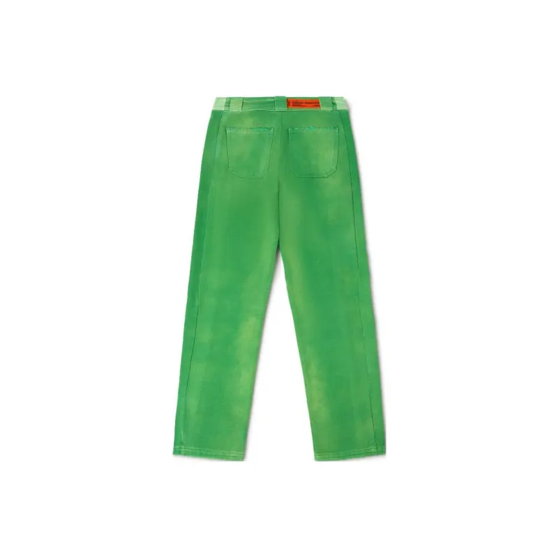 HERON PRESTON Mid rise Distressed finish Trousers-1