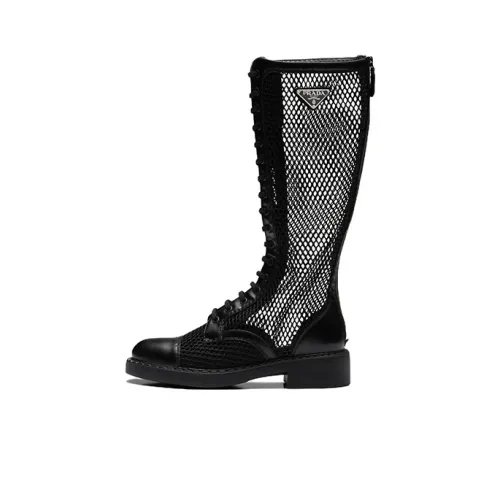 PRADA Knee-high Boots Women's Black