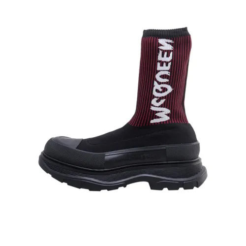 Male Alexander McQueen Tread Slick Short boots