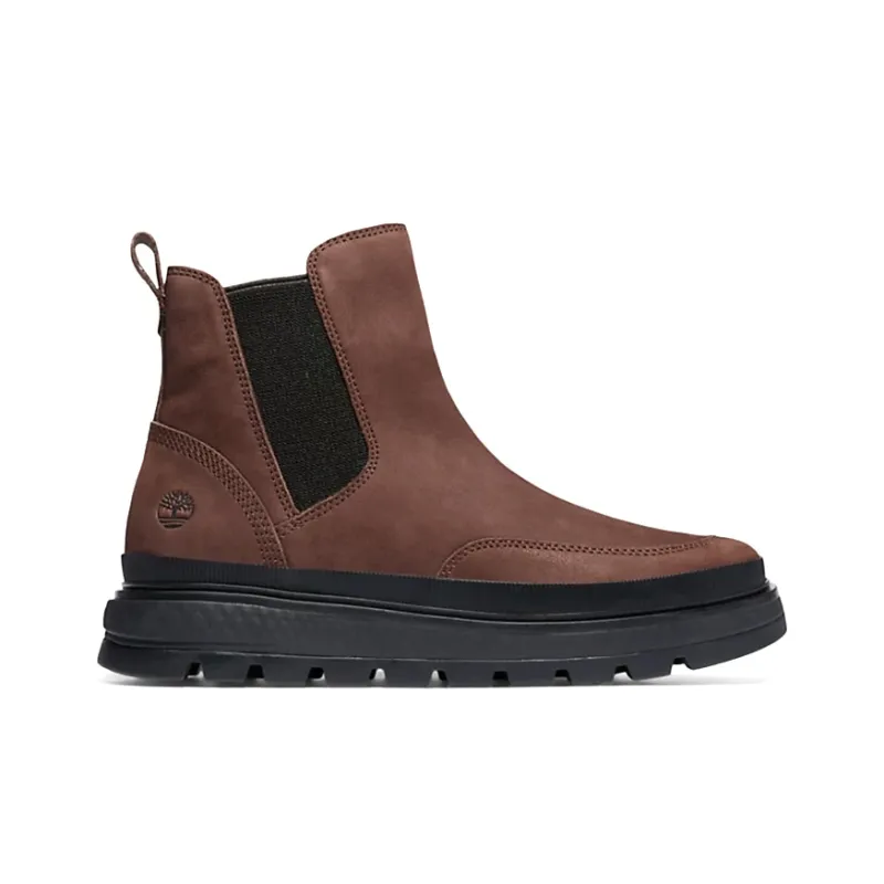Timberland Ray City Greenstride Crew Chelsea Boots Women's Brown Black-1