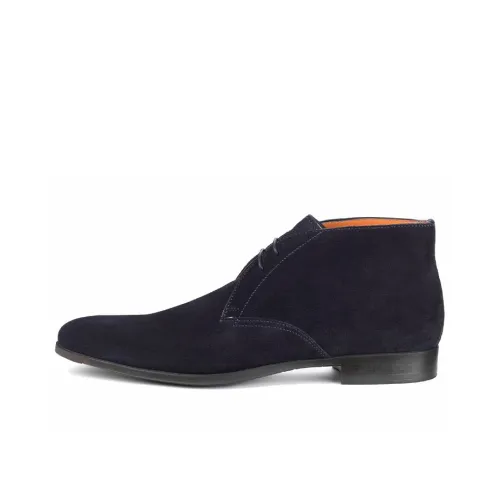 Santoni William Suede Ankle Boots