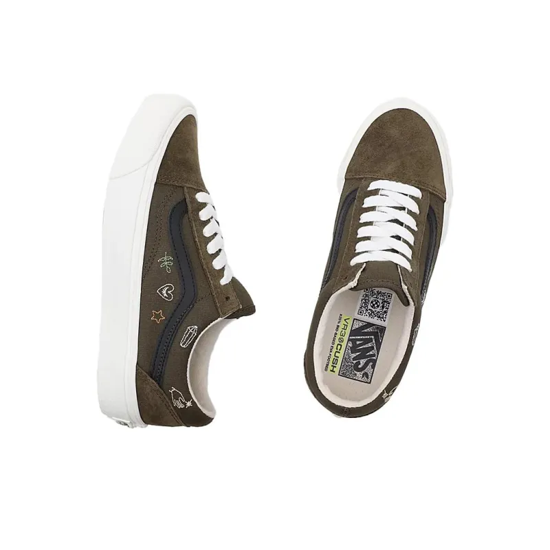 Vans Old Skool VR3 Theory Shoes 'Pesto Burnt Olive'-3