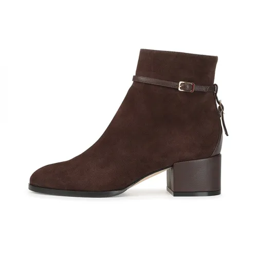 SERGIO ROSSI Ankle Boots Women's Brown