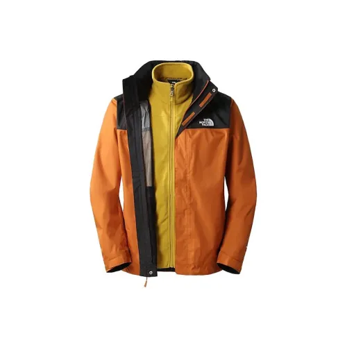 THE NORTH FACE Windbreaker Jackets Men Orange