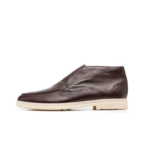 CHURCH'S Slip-on Pebble-leather Boots