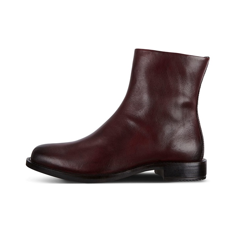 Ecco Burgundy Boots for Women s Men s Sneakers Clothing Sale New POIZON