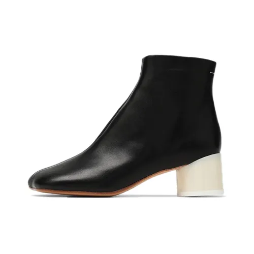 MM6 Maison Margiela Ankle Boots Women's High-Top Black