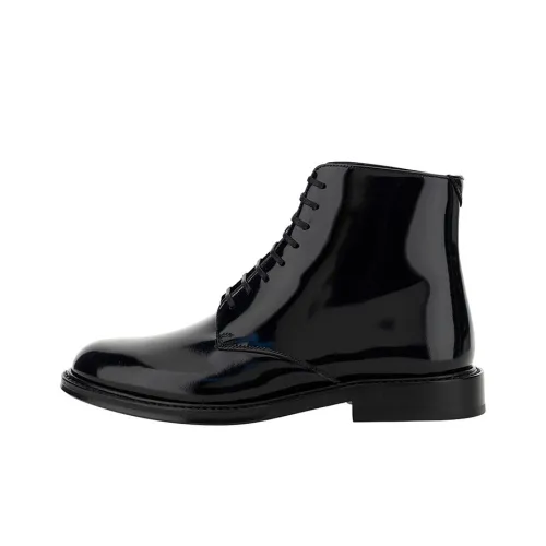 SAINT LAURENT Army Ankle Boots Women's Black