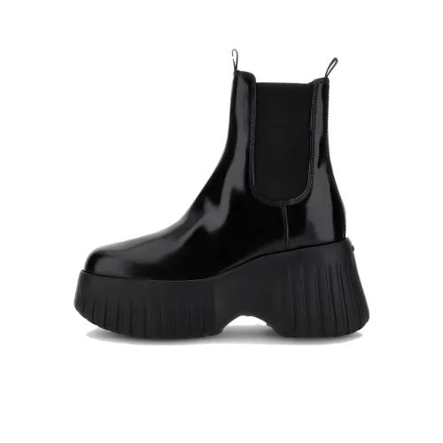 HOGAN H-stripes Wedge Chelsea Boots