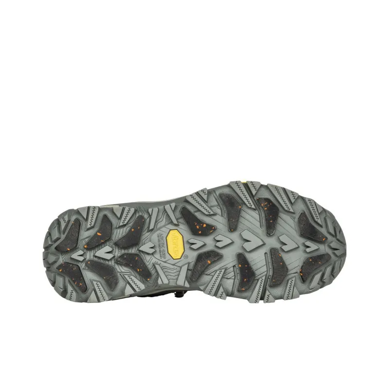 Oboz Footwear Anti-Slip Wear-Resistant High-Top Outdoor Shoes Women's Green Gray-2