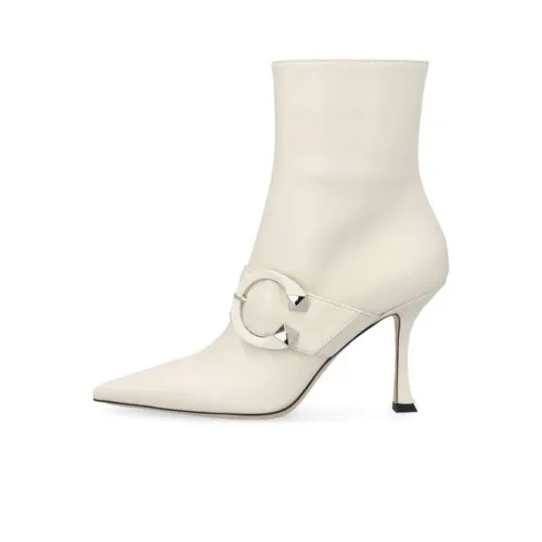 Jimmy Choo Ankle Boots Women's White