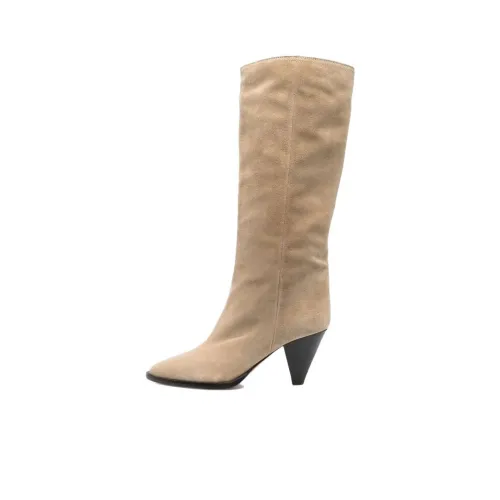 ISABEL MARANT 80mm Heeled Suede Boots