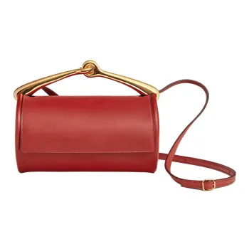 HERMES Maximors Volupto Calfskin Crossbody Bag Shoulder Bag Regular Women's 2V Rouge Duchesse Noble Red