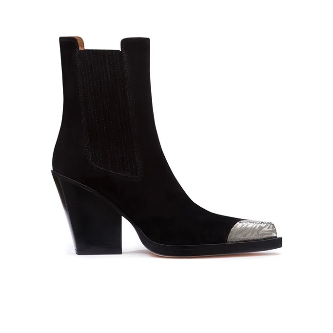 Paris Texas Dallas Block Heel Boots Women's-1