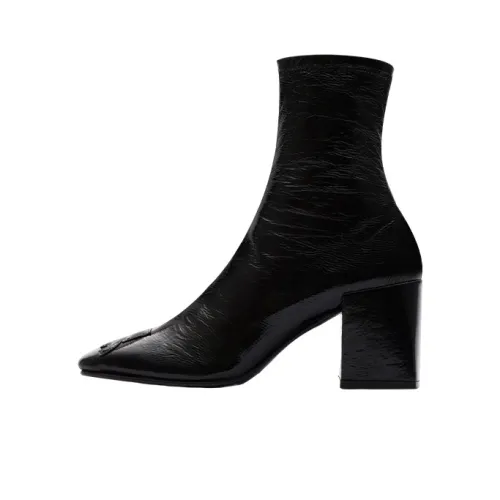 COURREGES Ankle Boots Women's Black