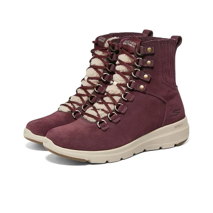 Skechers Glacial Ultra 'Burgundy' Women's-2