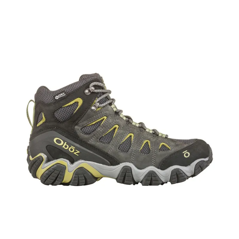 Oboz Footwear Sawtooth II Wear-Resistant Mid-Top Outdoor Shoes Men's Gray-1