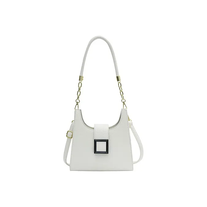 JANE KLAIN PU Shoulder Bag Crossbody Bag Regular Women's White/Pink/Green-1