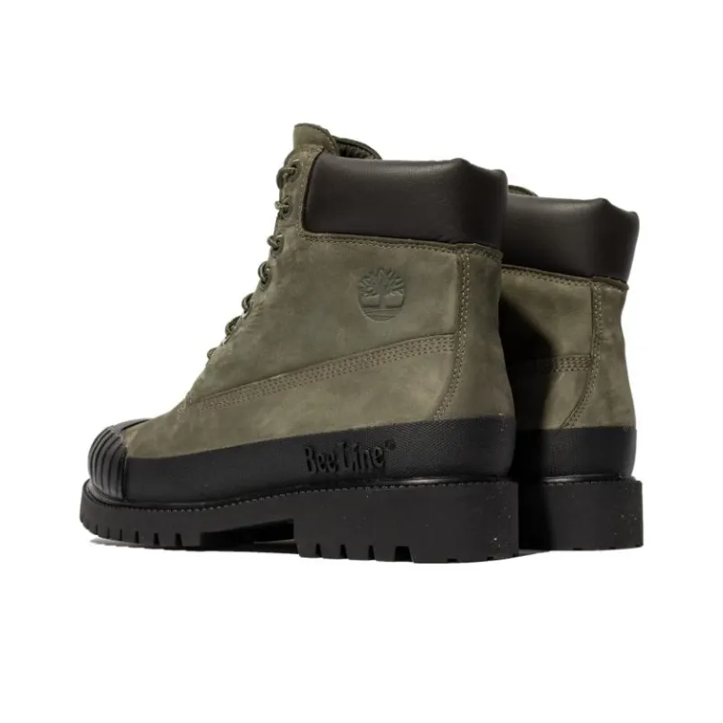 Timberland Bee Line X 6 Inch Premium Rubber Toe Boot 'Dark Green'-3