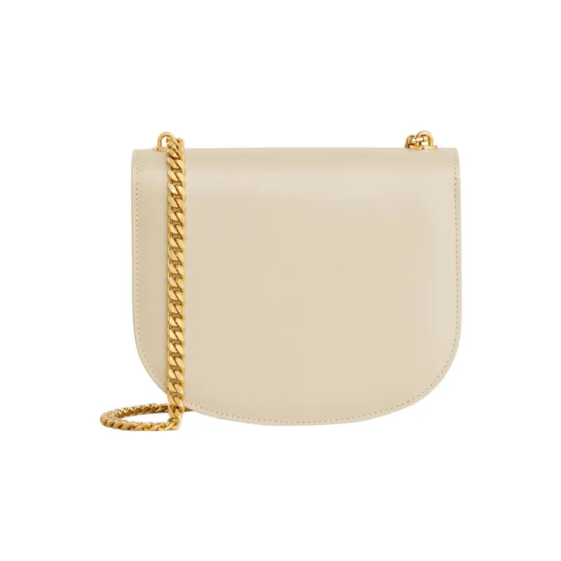 CELINE BesaceTriomphe Cow Leather Crossbody Bag, Shoulder Bag Women's Grassland Green-2