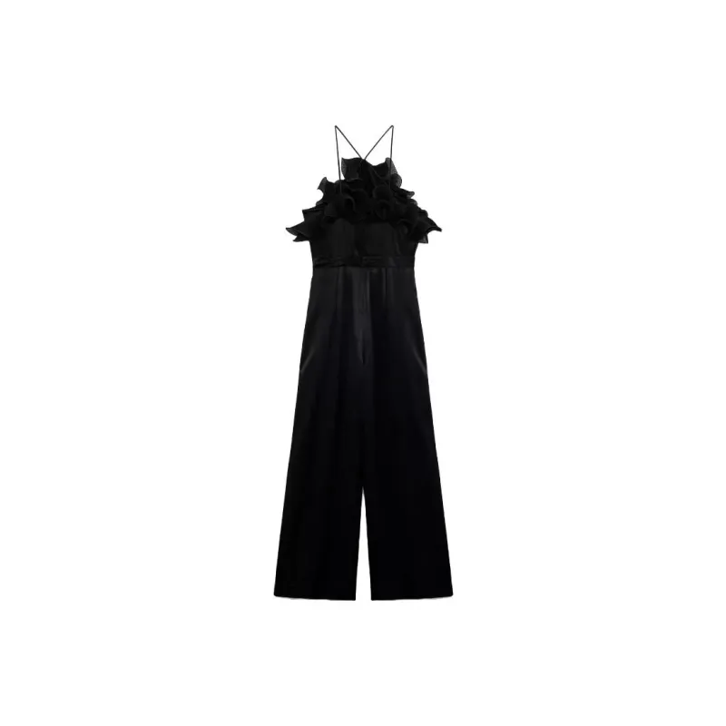 ZARA Jumpsuits Women's Black-1