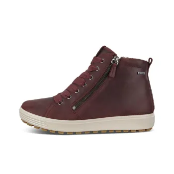 Ecco Soft 7 Tred Gtx Hi Ankle Boots Women's Red
