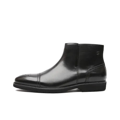 S.T.Dupont Ankle Boots Men Black