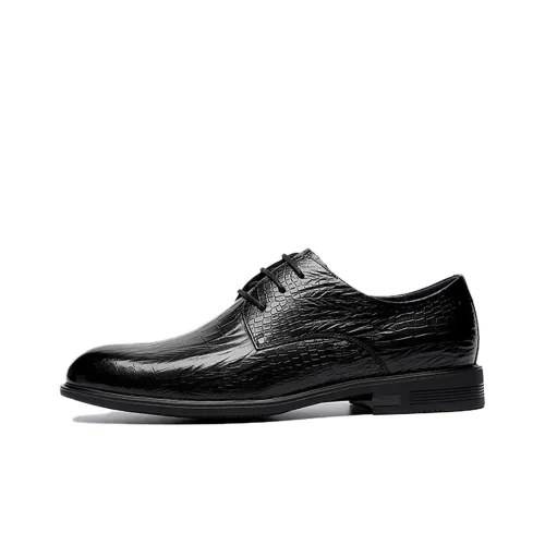 Spider King Dress Shoes Men Low-Top Black