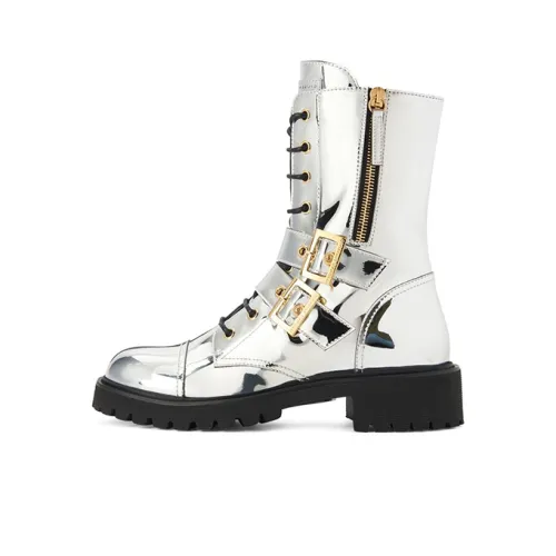 Giuseppe Zanotti Tifa Metallic Calf-length Boots