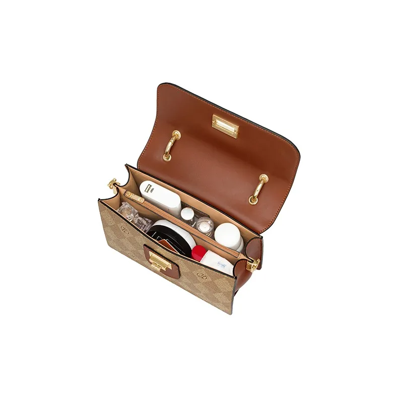 MashaLanti PVC Shoulder Bag Crossbody Bag Handbags Regular Women's Coffee-5