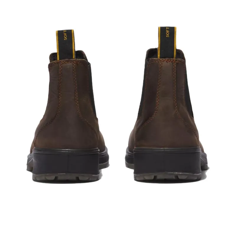 Timberland Nashoba Casual Ankle-Length Chelsea Boots Brown Black-3