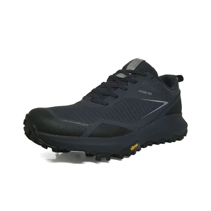 KAILAS Anti Slip Wear Resistant Water Resistant Rebound Low Top Running Trekking Shoes Men's Cobalt Moon Blue-1