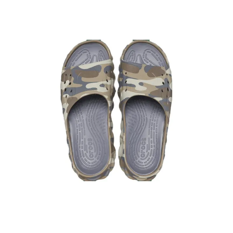 Crocs Echo Camo Redux Slides 'Charcoal'-3