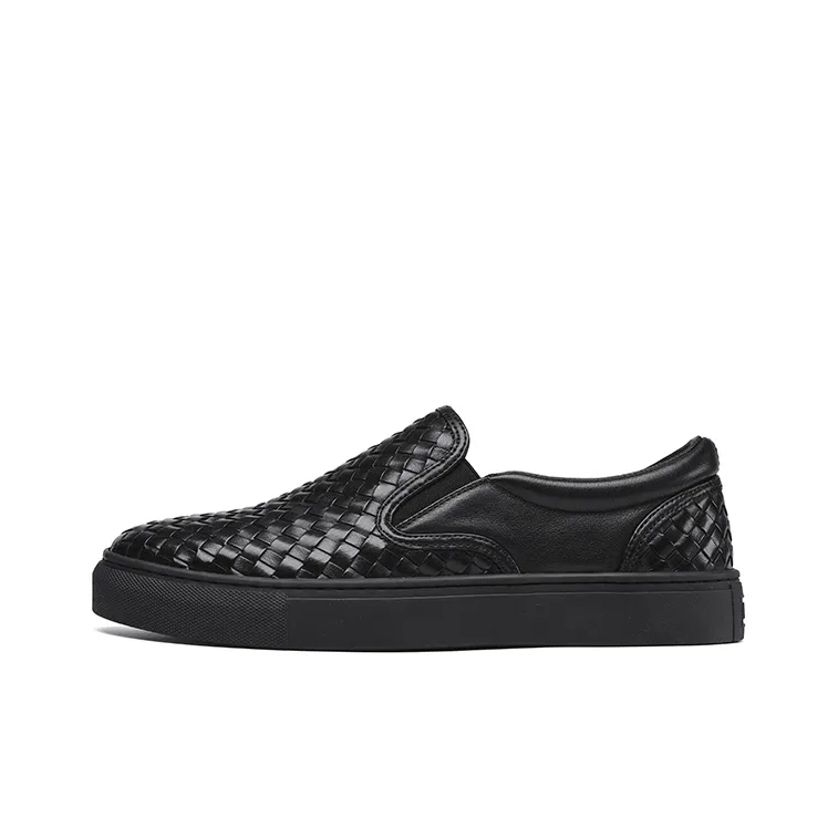Oak Elephant Low Top Casual Shoes Men's Black-0