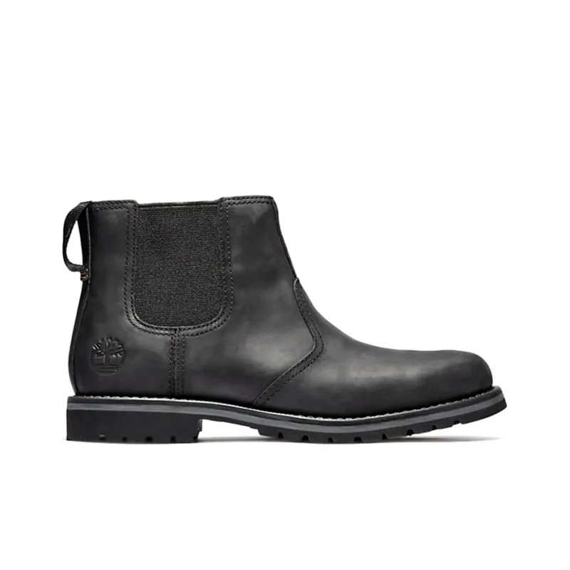 Timberland Larchmont Chelsea Boots Men Mid-Top Black-1
