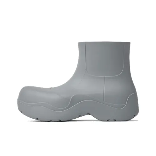 Bottega Veneta Ankle Boots Men Gray