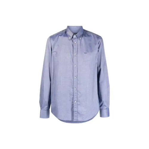 Paul & Shark Shirts Men Purple